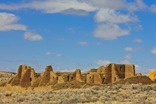 photo of Ancient Ruins Pueblo Bonito New Mexico
