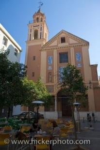 photo of Architectural Details Historic Church Facade Sevilla