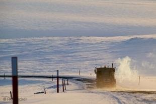 photo of arctic roads