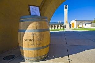photo of Wine Barrel Mission Hill Family Estate Winery BC