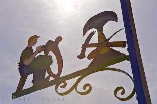 photo of Bavarian Maibaum Sign