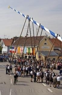 photo of Bavarian Pole Raising