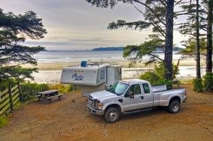photo of Beachfront Camping Tofino Vancouver Island British Columbia