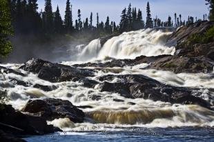photo of Beautiful White Bear River Falls Southern Labrador