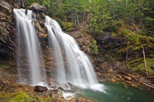 photo of Beautiful British Columbia Waterfall Okanagan