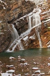 photo of Cameron Falls Waterton Lakes National Park Alberta