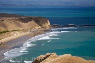 photo of Cape Kidnappers Coast Pacific Waves Hawkes Bay New Zealand