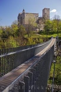 photo of Bruneck Castle Bridge South Tyrol Italy