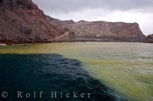 photo of Colorful Water Surrounding White Island New Zealand