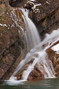 photo of Cool Water Details Waterfall Picture