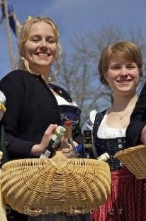 photo of Cute Bavarian Girls