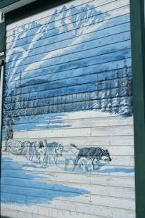 photo of Dawson City Wall Mural Klondike Gold Rush