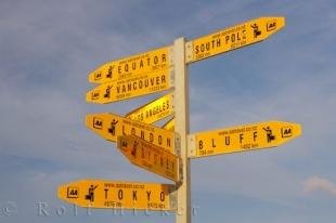 photo of Multi Destination Sign Post NZ