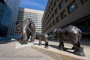 photo of Elephant Sculptures Toronto Financial District