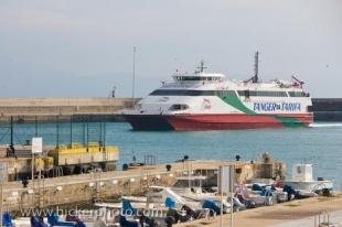 photo of Fast Ferry Tarifa Harbour Andalusia Spain