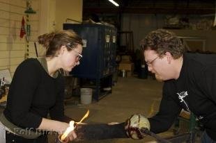 photo of Glass Blowing Artists