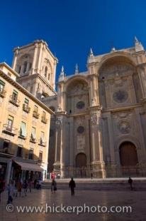photo of Granada Cathedral Facade Andalusia Spain