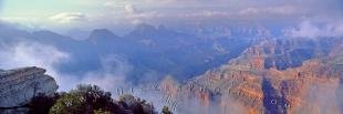 photo of Panorama Photo Grand Canyon National Park Clouds