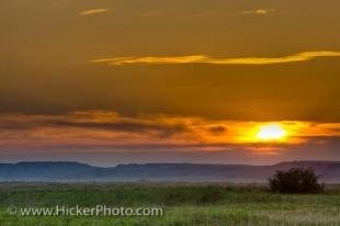 photo of Grasslands National Park Sunset Frenchman River Valley Saskatchewan