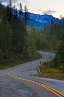 photo of Highway Slocan Valley Kootenay British Columbia Mountains