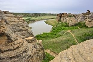 photo of Hoodoos Milk River Rafting Southern Alberta