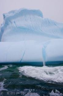 photo of Iceberg Details Atlantic Ocean Southern Labrador Canada