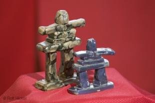 photo of Inukshuks