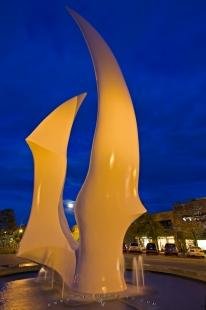 photo of Sails Sculpture Kelowna City British Columbia