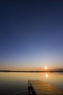 photo of Lake Audy Sunset Riding Mountain National Park Manitoba