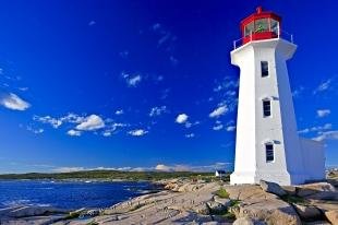 photo of Lighthouse Peggys Cove Nova Scotia Canada