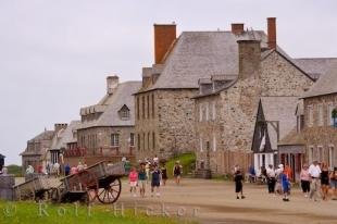 photo of Louisbourg Fortress Quay Historic Buildings