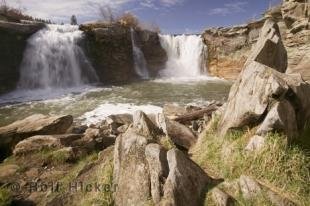 photo of Lundbreck Falls