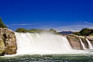 photo of Maruia Falls West Coast South Island New Zealand