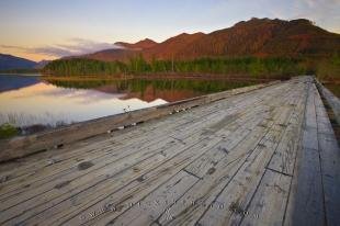 photo of Mountain Bridge Scenery Picture