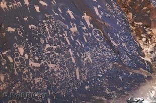 photo of Native American Art Petroglyphs Newspaper Rock