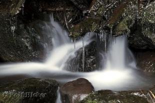 photo of natural waterfall