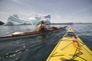 photo of Sea Kayaking Newfoundland Coast Icebergs