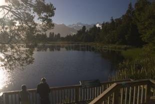 photo of Westland National Park Lake Tourists