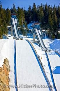 photo of 2010 Winter Games Ski Jumps Whistler Olympic Park Nordic Sports Venue