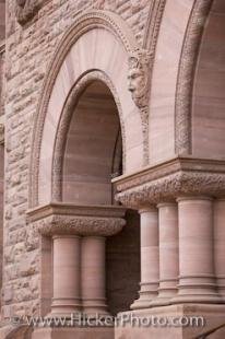 photo of Facade Architecture Ontario Legislative Building Toronto Ontario Canada
