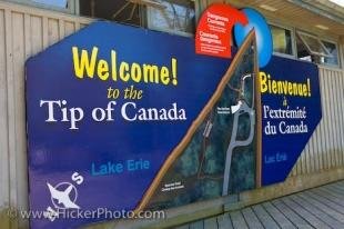 photo of Point Pelee National Park Sign Leamington Ontario