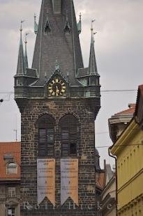 photo of Powder Tower Downtown Prague Czech Republic