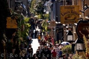 photo of Quartier Petite Champlain Street Quebec City