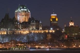 photo of Quebec Night Lights