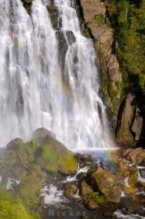 photo of Rainbow Marokopa Falls Waikato North Island New Zealand