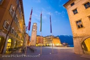 photo of Square III Novembre Riva Del Garda Lake Waterfront Italy