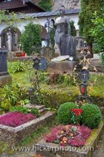 photo of St Peters Cemetery Salzburg Austria