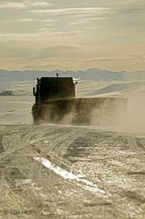 photo of icy road pictures