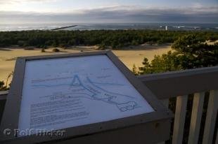 photo of Umpqua River Lighthouse Information Sign Oregon