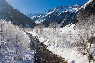 photo of Snow Scene Winter Wonderland Wildgerlostal Salzburger Land Austria